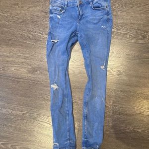 Zara mid waist jeans